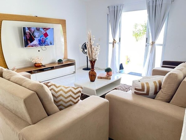 Living area - Casa Condomínio Porto Coqueiral (Ipojuca)