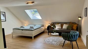 1 Schlafzimmer, kostenloses WLAN, Bettwäsche