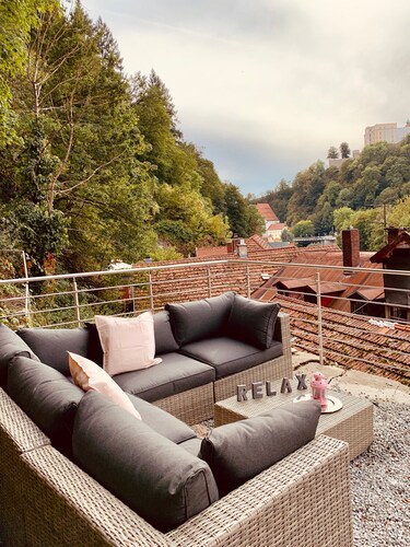 Ferienwohnung 'Felix Living 7' mit privater Terrasse und WLAN
