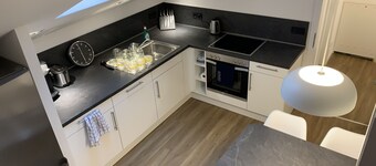 Apartamento 'Felix Living 7' con terraza privada y Wi-Fi