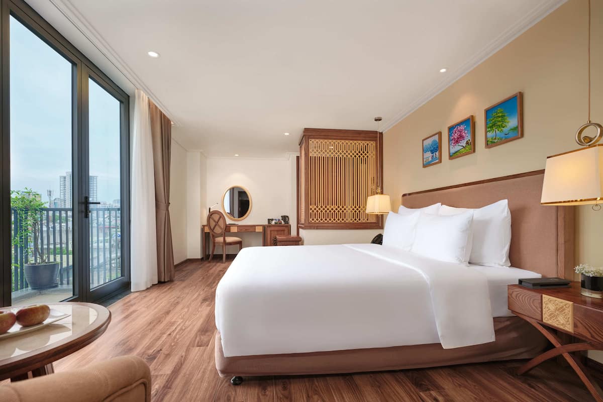 Suite Studio | 1 chambre, literie hypoallergénique, bureau, chambres insonorisées
