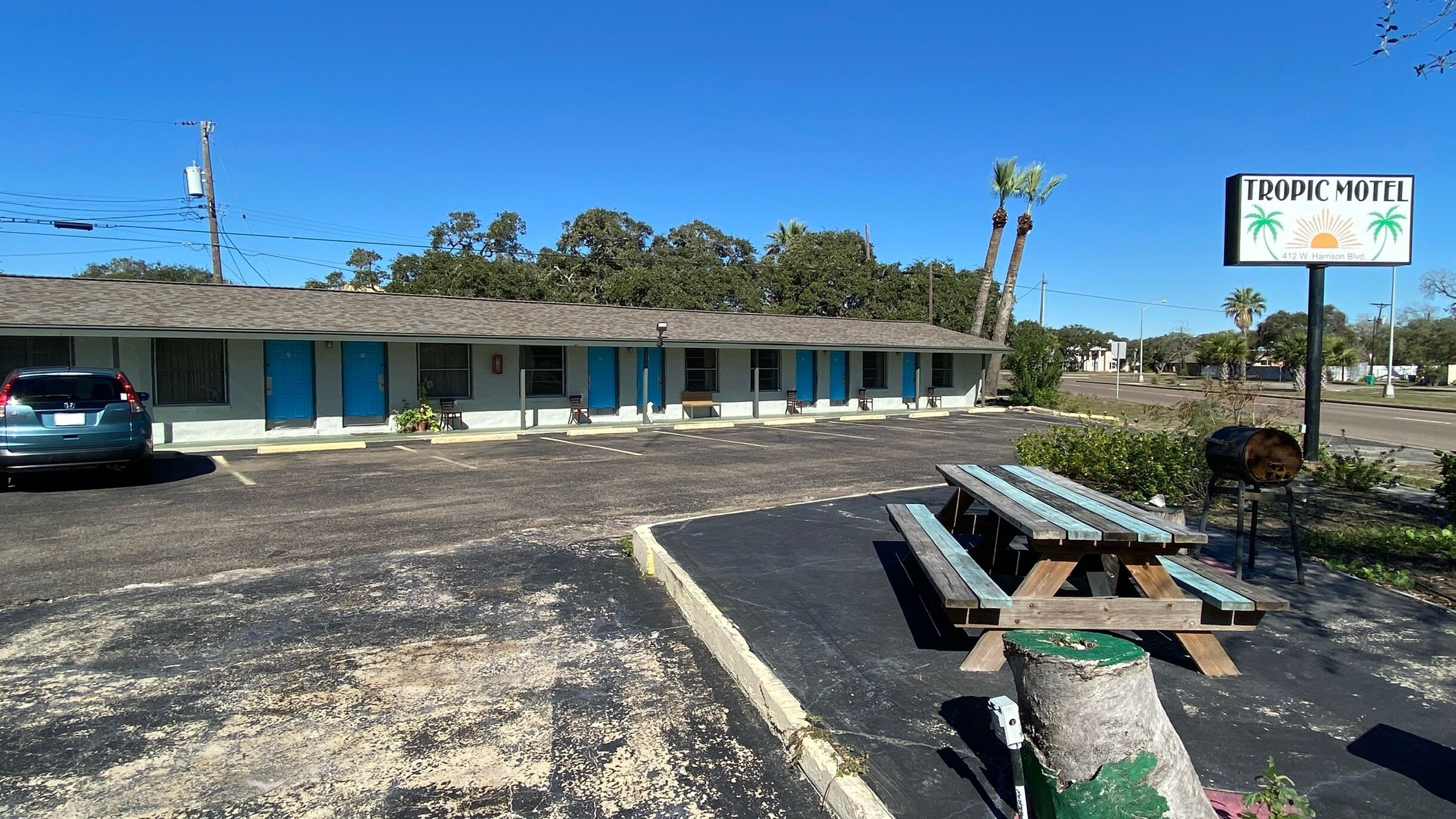 Front of property