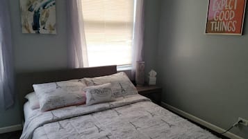 2 habitaciones y ropa de cama