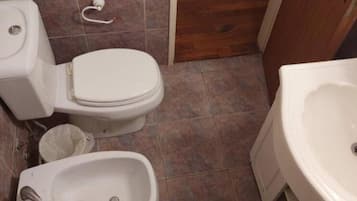 Towels, soap, toilet paper