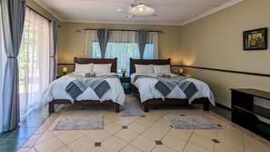 1 bedroom, WiFi, bed sheets, wheelchair access