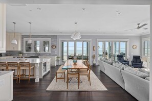 Interior - Heated Oceanfront Pool | Outdoor Kitchen + Firepit (Folly Beach)