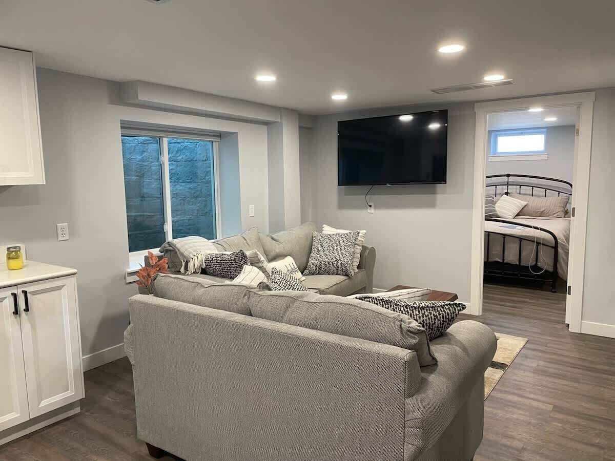 Televisie en een kantoor