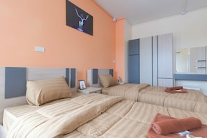 Deluxe-Zweibettzimmer | Schreibtisch, kostenloses WLAN