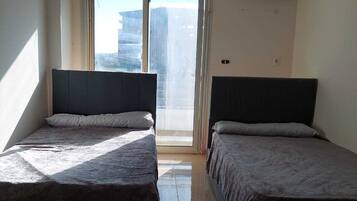 1 間睡房、床單