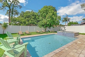 Private outdoor pool
