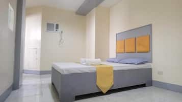 Desk, rollaway beds, free WiFi, bed sheets