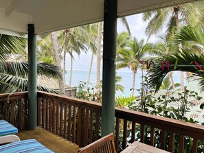 TeRtios Lagoon View Villa | Terrace/patio - Te Rito Lagoon Villas (Rarotonga)