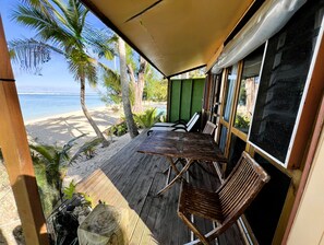 Terrace/patio - Te Rito Lagoon Villas (Rarotonga)