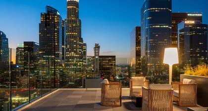 DTLA Skyline View & Luxe 1Bd w/Private Balcony 🌟Stunning Brand New Condo🌟
