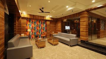 Sala de estar en el lobby