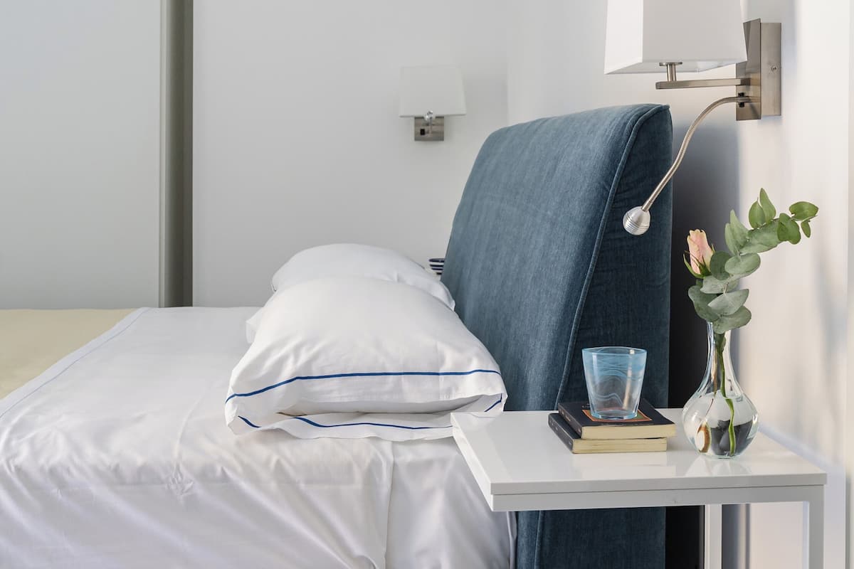 Superior kamer | 1 slaapkamer, een minibar, een kluis op de kamer, een bureau