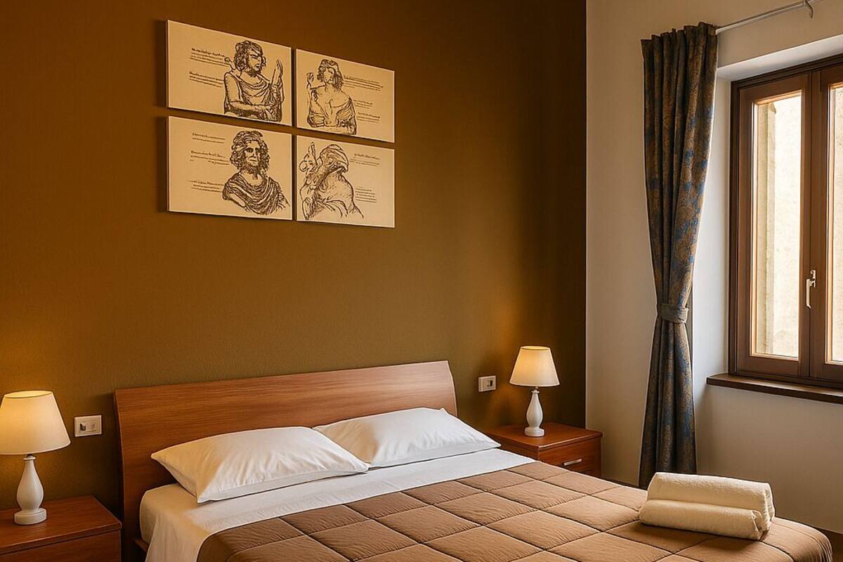 Phòng đôi | Bộ đồ giường cao cấp, chăn bông, nệm cao su hoạt tính (memory foam) 