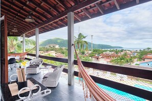 Terrace/patio - Chalés Mirante da Lagoinha (Ubatuba)
