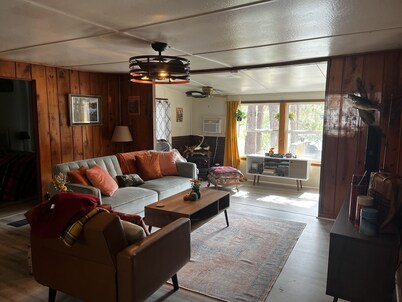 Cozy vintage cabin on a private lake in the Northwoods.