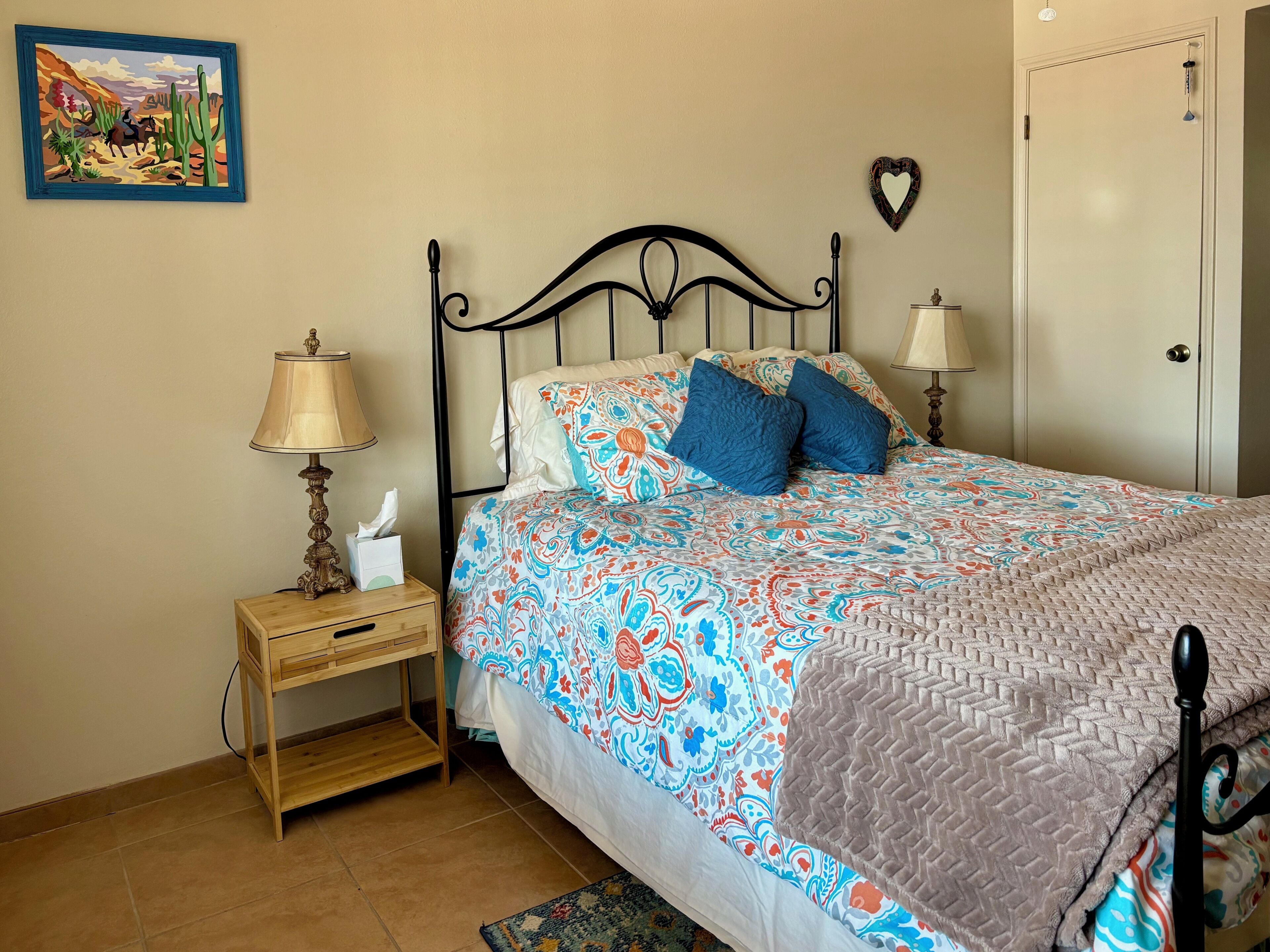 1 bedroom, iron/ironing board, free WiFi, bed sheets