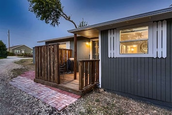 Quaint exterior with classic touches and a welcoming feel.