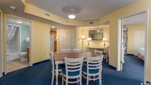 Dining - Lovely Ocean Reef 2 Bedroom 2 Full Bath End Unit #523 (Myrtle Beach)