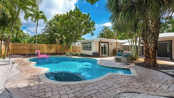 Außenpool, beheizter Pool