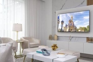 TV - 4BR Townhome w/ Pool | Storey Lake (Kissimmee)