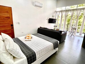 1 bedroom, iron/ironing board, free WiFi, bed sheets