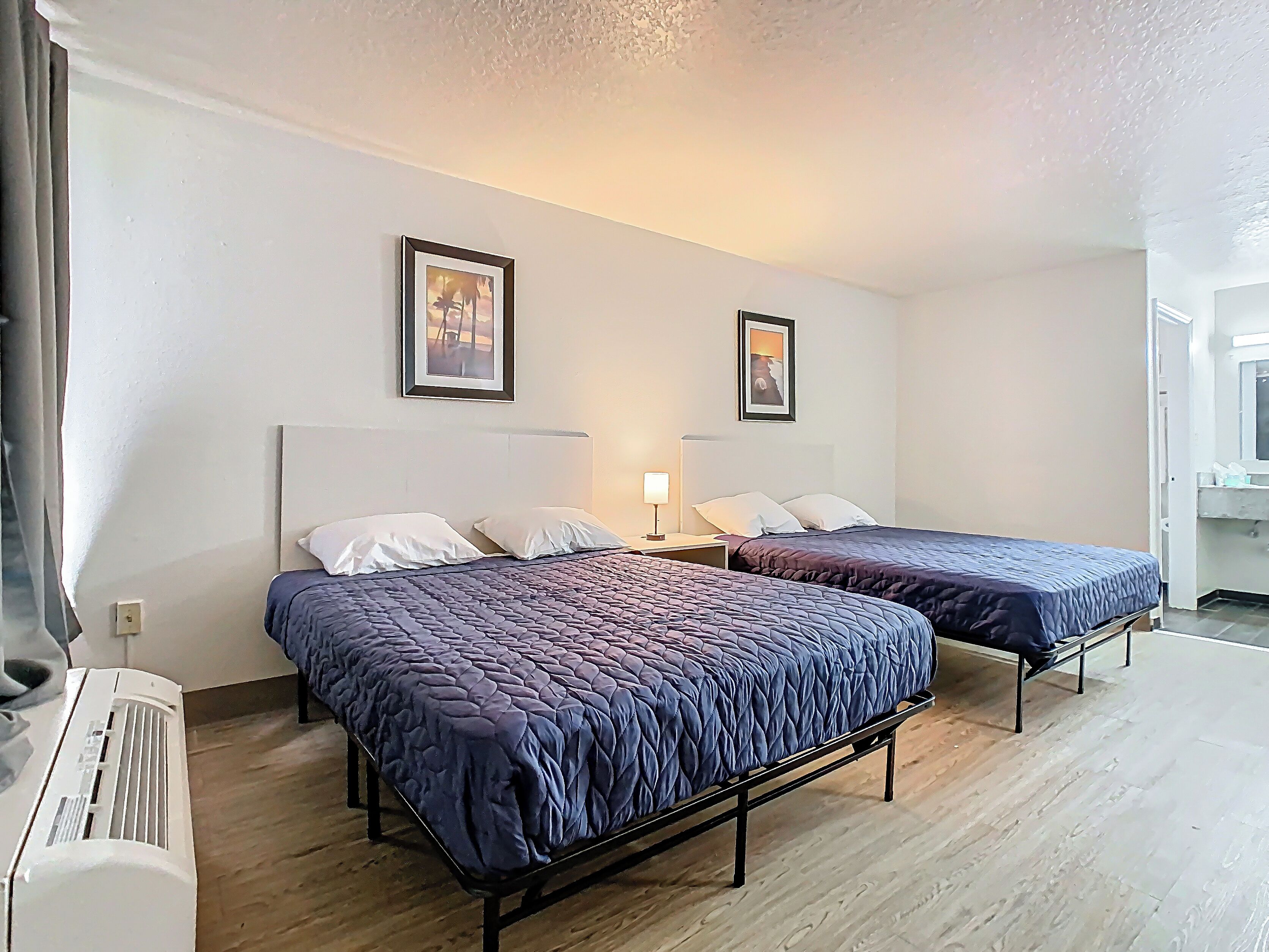 Room, 2 Double Beds | Free WiFi, bed sheets