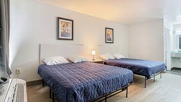 Free WiFi, bed sheets