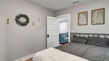 2 habitaciones, tabla de planchar con plancha y wifi gratis