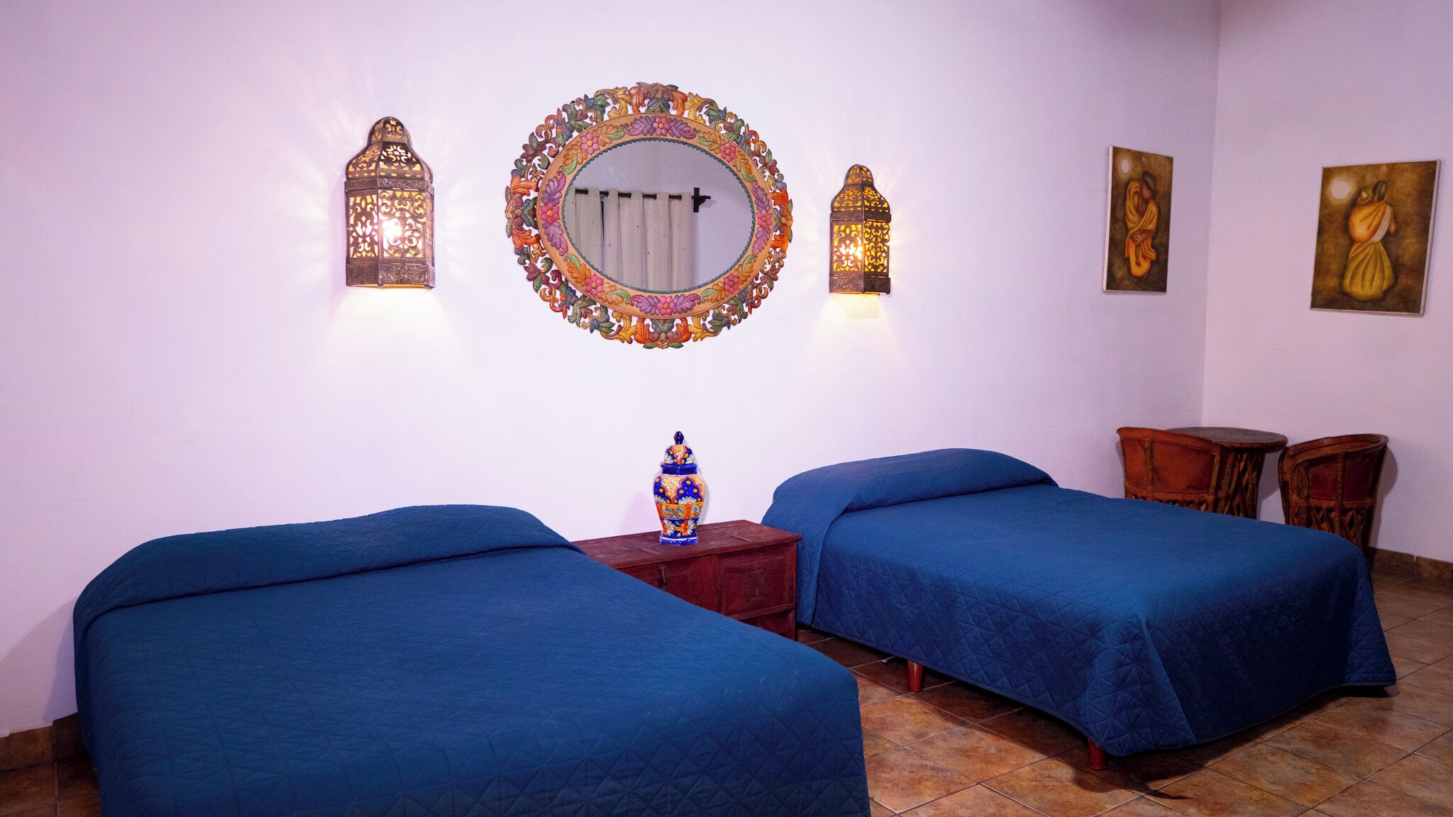 Premium bedding, pillowtop beds, individually decorated