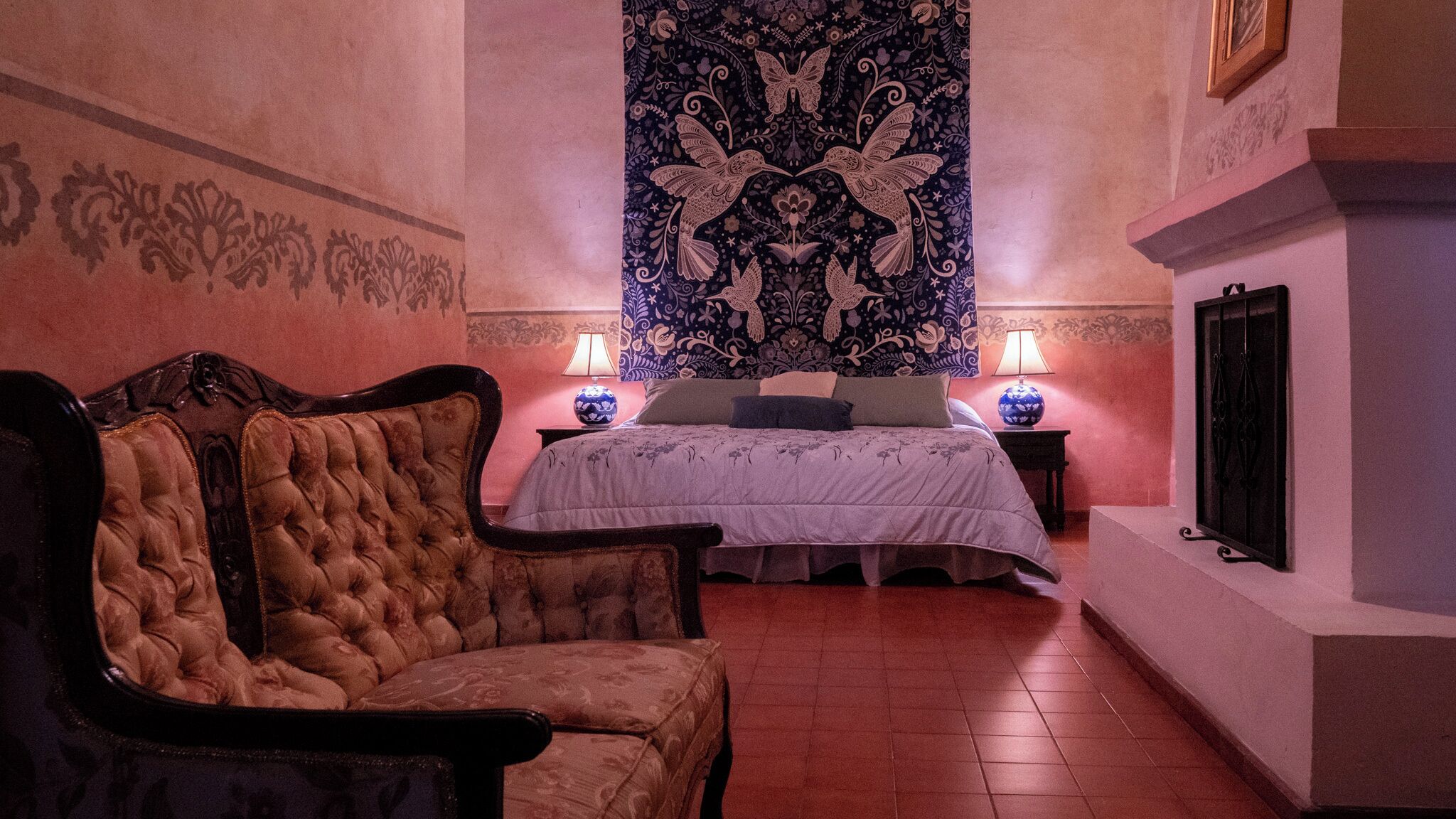 Premium bedding, pillowtop beds, individually decorated