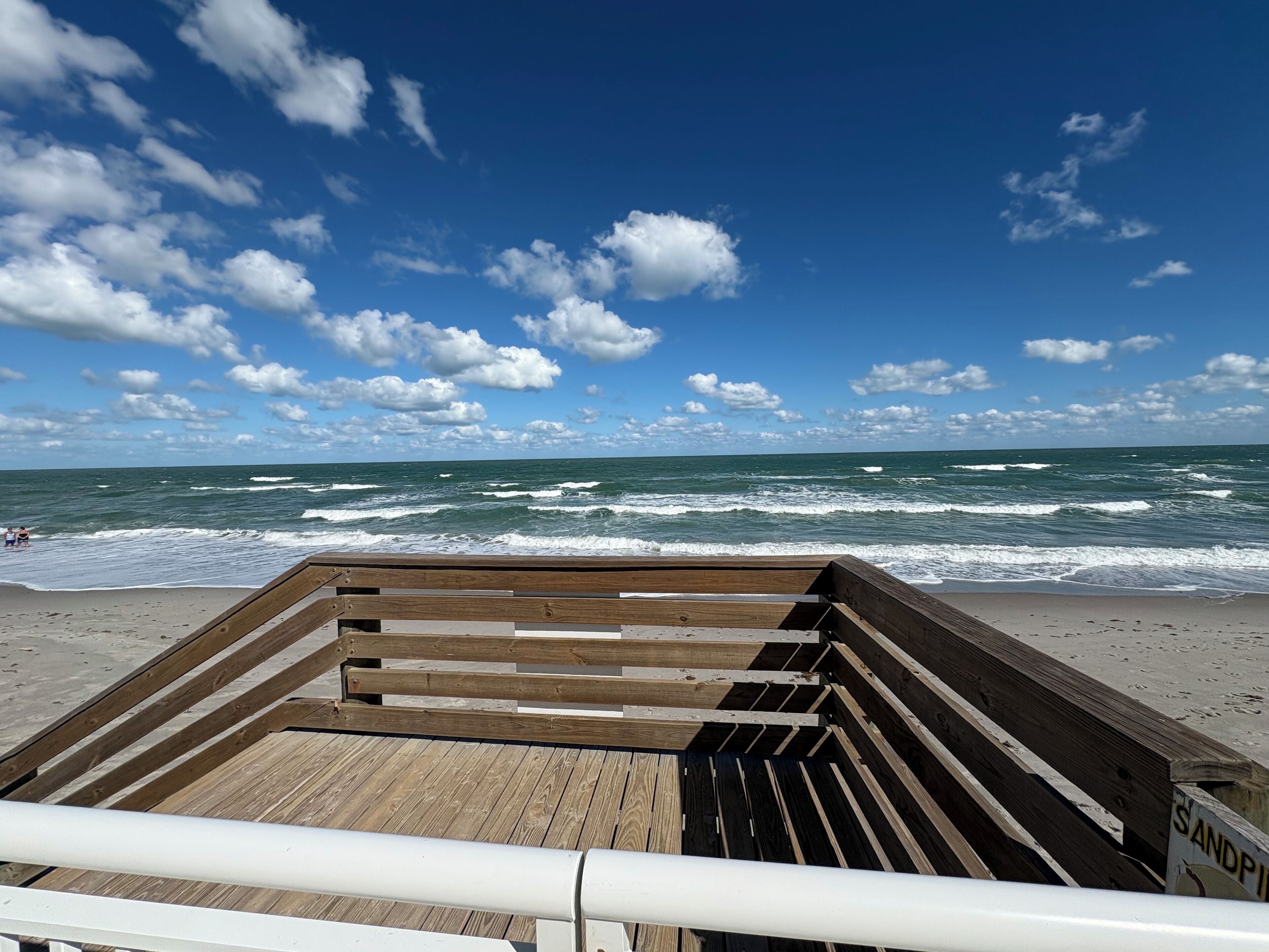 Am Strand, Liegestühle, Strandtücher