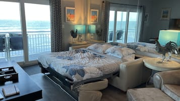 1 bedroom, iron/ironing board, travel crib, free WiFi