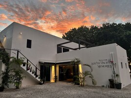 Fachada de la propiedad