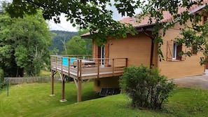 Terrace/patio - Gîte le Vespera Tout Confort, au Calme Avec Belle vue (Xonrupt-Longemer)
