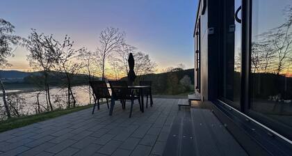 Chalet am Eixendorfer See mit Grill