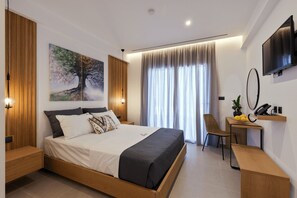 Desk, soundproofing, free WiFi - BRISOT Hotel Galatas Poros (Poros)