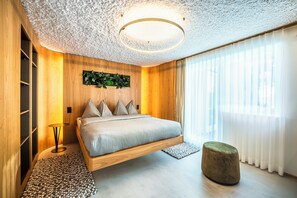Desk, soundproofing, free WiFi, bed sheets - Boutique Hotel La Gorge (Saas-Fee)
