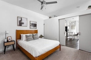 1 soverom, strykejern/-brett, wi-fi og sengetøy