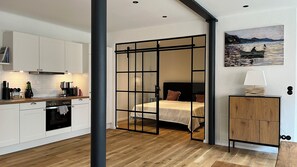1 Schlafzimmer, Bügeleisen/Bügelbrett, kostenloses WLAN, Bettwäsche