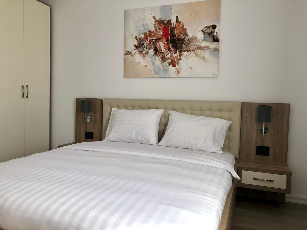 1 makuuhuone, silitysrauta/-lauta, Wi-Fi, vuodevaatteet