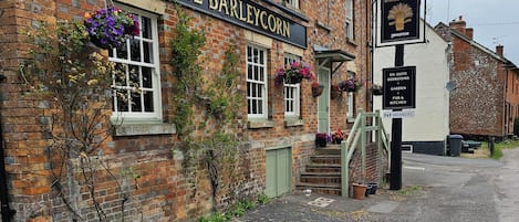 Fassade der Unterkunft