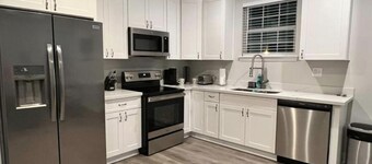 Nestled in the heart of NOLA this brand-new open-concept house offers 3 bedrooms