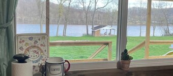 Riverview Escape Cabins on the Ohio River Pet Friendly Fishing Weddings Relax