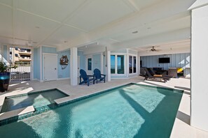 Piscine chauffée