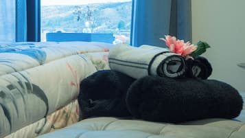 Romantic Double Room, Mountain View | 15 bedrooms, premium bedding, down comforters, individually decorated