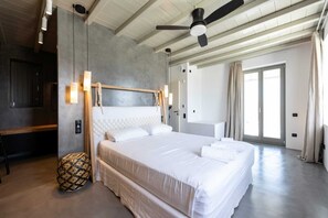 4 bedrooms, desk, iron/ironing board, travel crib - Affordable, luxurious and private Villa Cactilia, located in Paros Greece! (Paros)